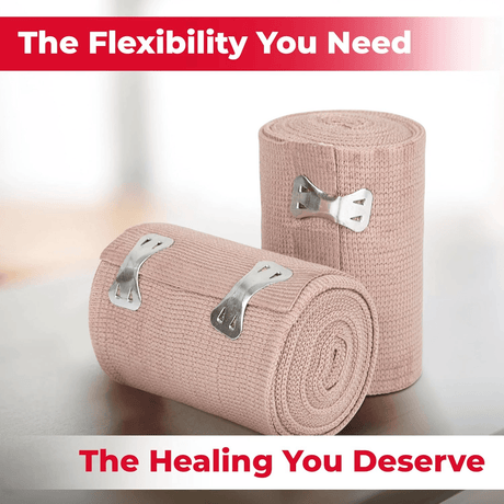 Elastic Bandage With Clips - 7.5CM × 4.5M