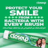 Closeup Triple Fresh Gel Toothpaste Menthol Fresh - 156g