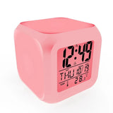 Glowing LED Color Changing Digital Alarm Clock