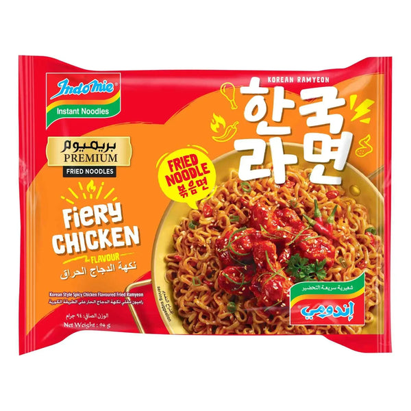 Indomie Fiery Chicken Flavour Fried Noodles - 94g