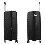 American Flyer Luggage Bag 24 Inch Check-in Luggage Trolly - Black
