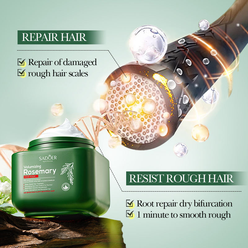 Sadoer Volumizing Rosemary Hair Mask - 500ml