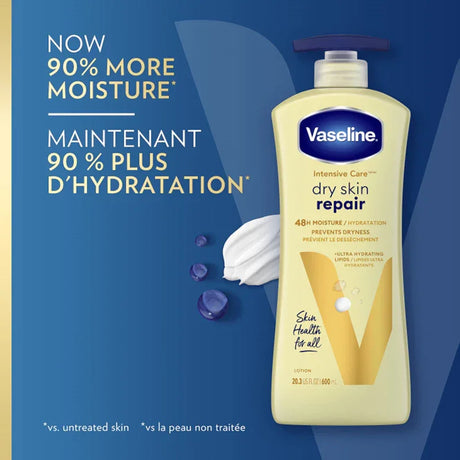 Vaseline Intensive Care Dry Skin Repair Lotion - 600ml