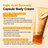 Dr.Melaxin Kojic Acid Turmeric Capsule Body Cream - 200g