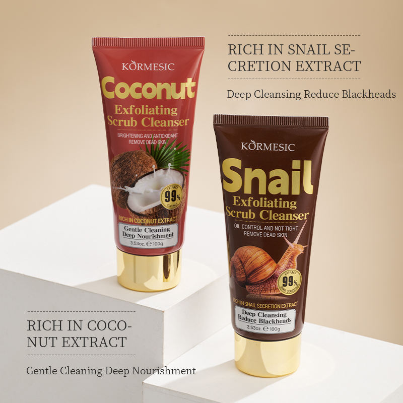 Kormesic Snail Exfoliating Scrub Cleanser - 100g