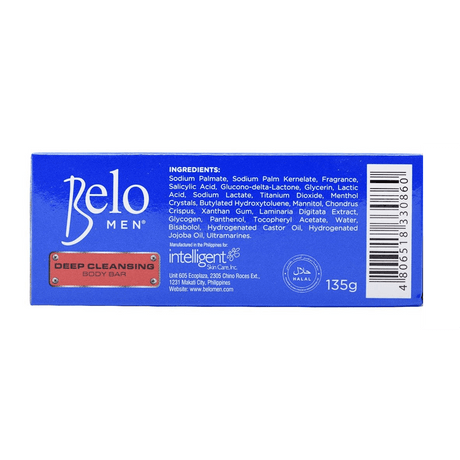 Belo Men Deep Cleansing Body Bar - 135g