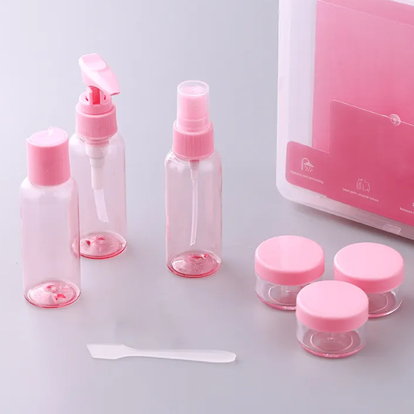 Cosmetic Bottles Kit Good For Travel Storage 6 Pcs Set - Big