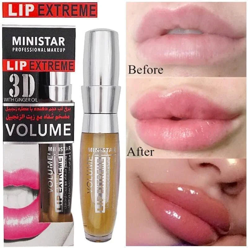 Ministar 3D Extreme Volume Ginger Oil Lip Plumper - 50ml