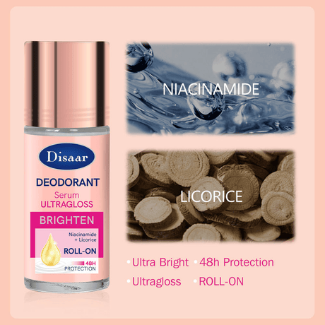 Disaar Niacinamide + Licorice Brighten Deodorant Serum - 50ml