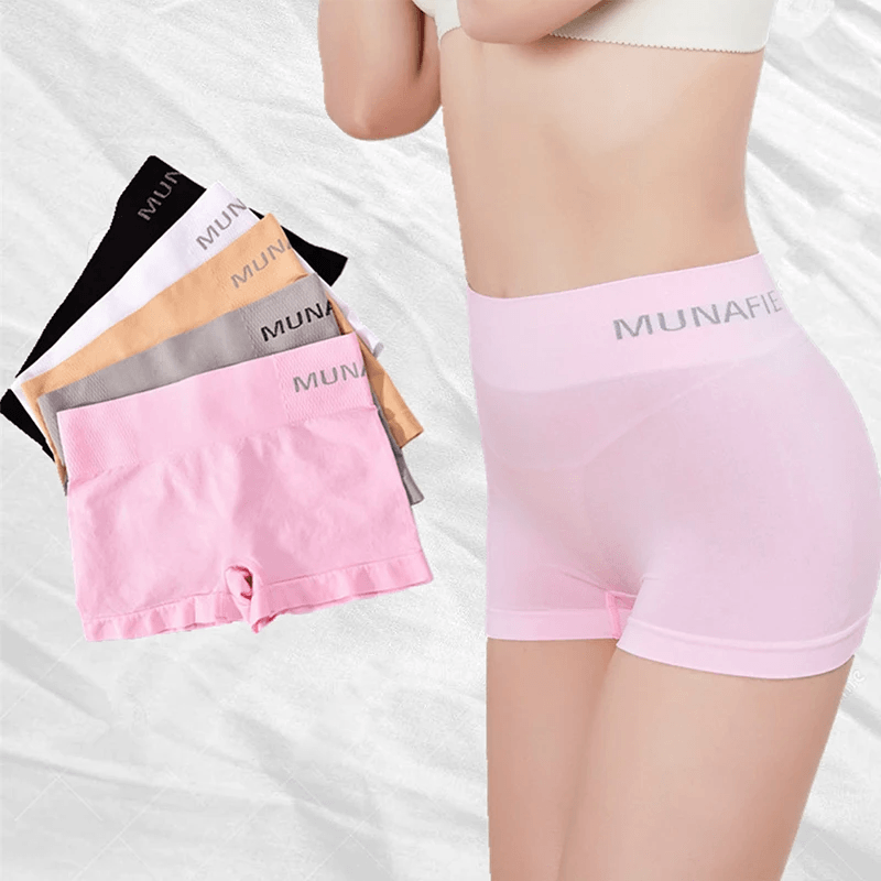 Munafie Seamless Underwear Boxer Safety Breathable Panties - M88