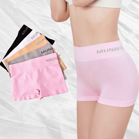 Munafie Seamless Underwear Boxer Safety Breathable Panties - M88