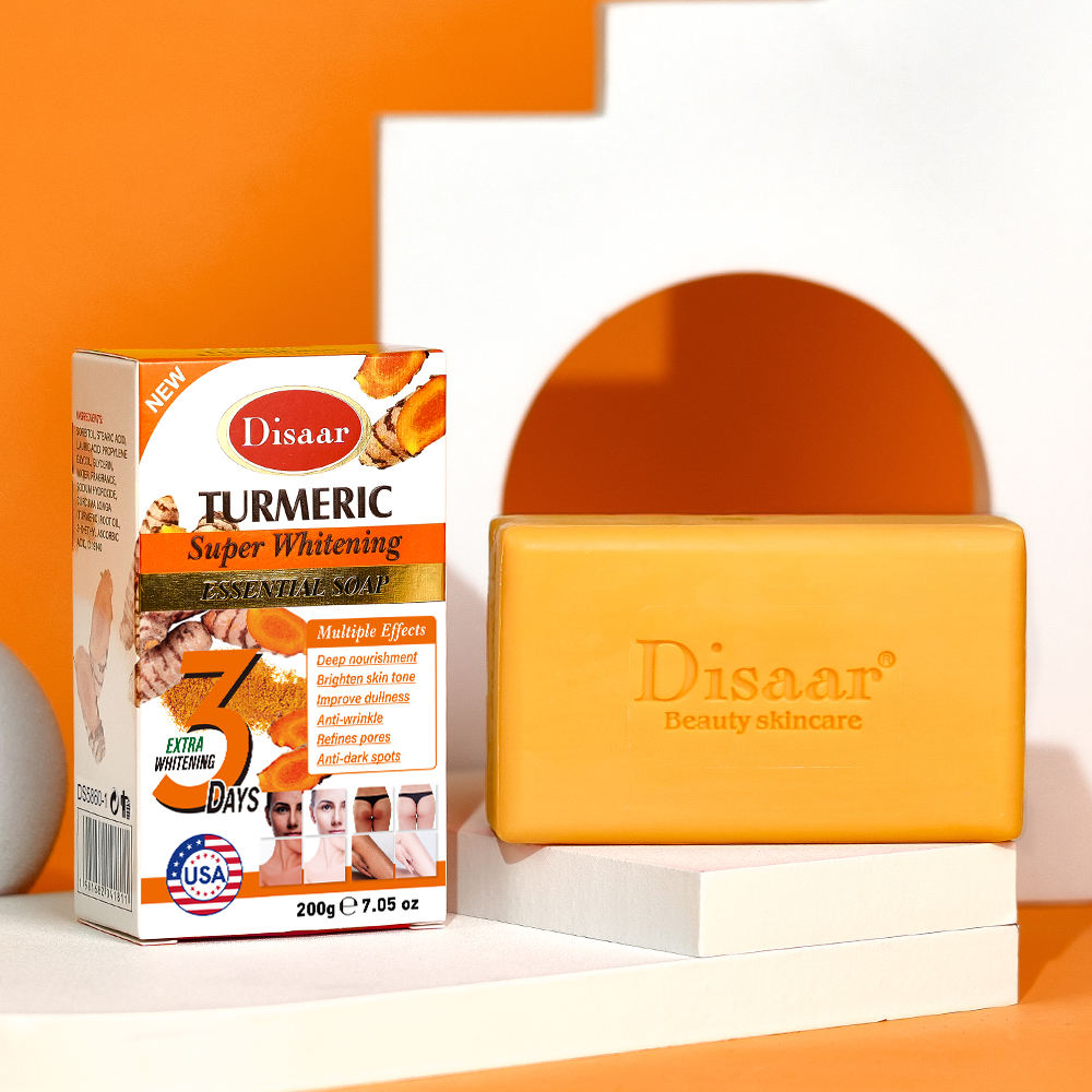 Disaar Turmeric Super Brightening Essential Soap - 200g