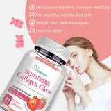 Nature Glow Glutathione Collagen Glow Strawberry - 30 Gummies