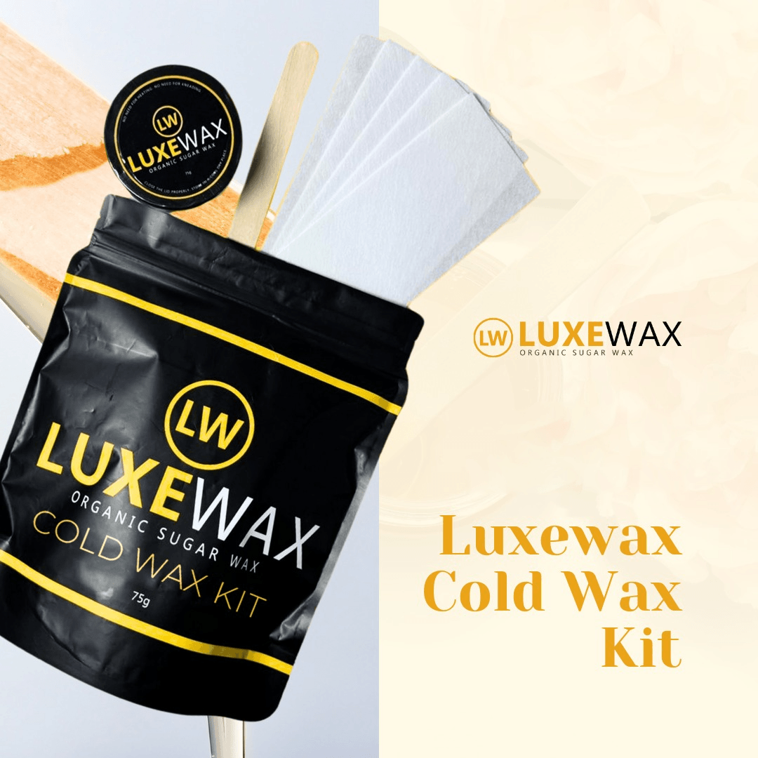 Luxe Wax Organic Sugar Cold Wax Kit - 75g