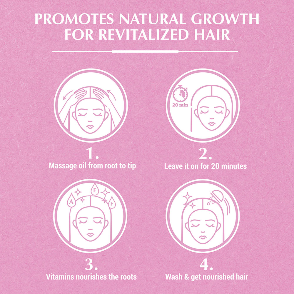 Vatika Garlic Enriched Hair Oil Promotes Hair Growth - 200ml