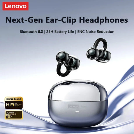 سماعة أذن لاسلكية من لينوفو بتقنية TWS - LE302