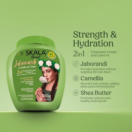 Skala Jaborandi 2 In 1 Hair Growth Treatment Cream - 1000g