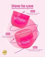 Honest Glow Niacinamide Bleaching Cream - 250g