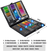 Portable Kids Drawing Art Set 150Pcs