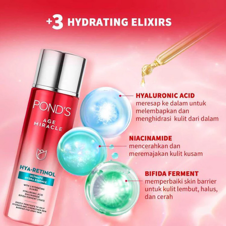 Ponds Age Miracle HYA-Retinol Ultimate Hydra Essence - 110ml