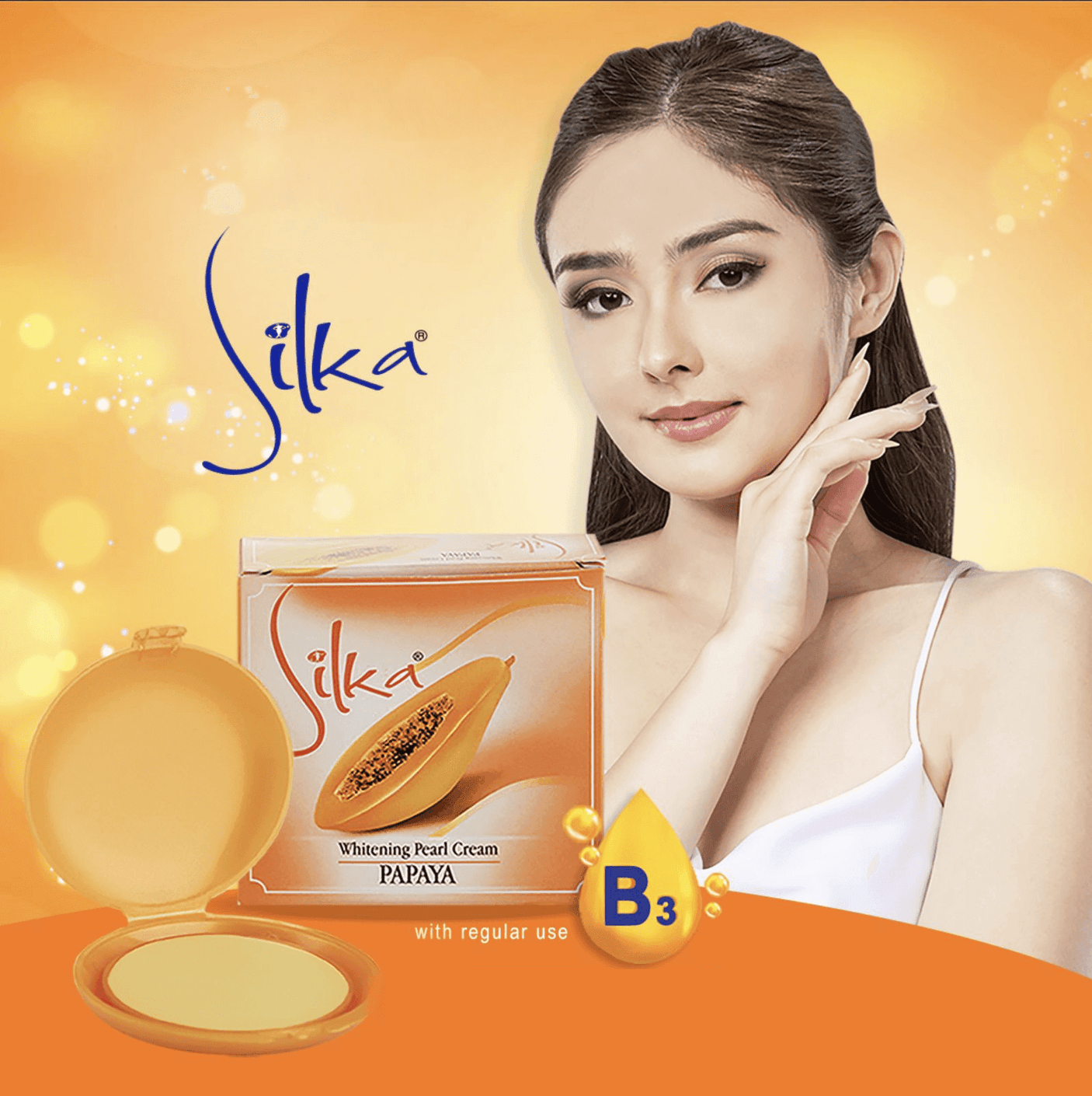 Silka Papaya Cream + Face Wash & Soap (Combo Offer)