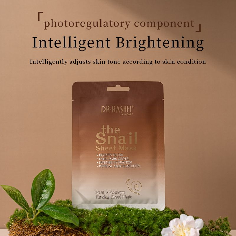 Dr.Rashel Snail & Collagen Firming Sheet Mask - 10 Pcs × 25g