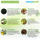 Mamaearth Charcoal Facewash For Oil Control - 100ml