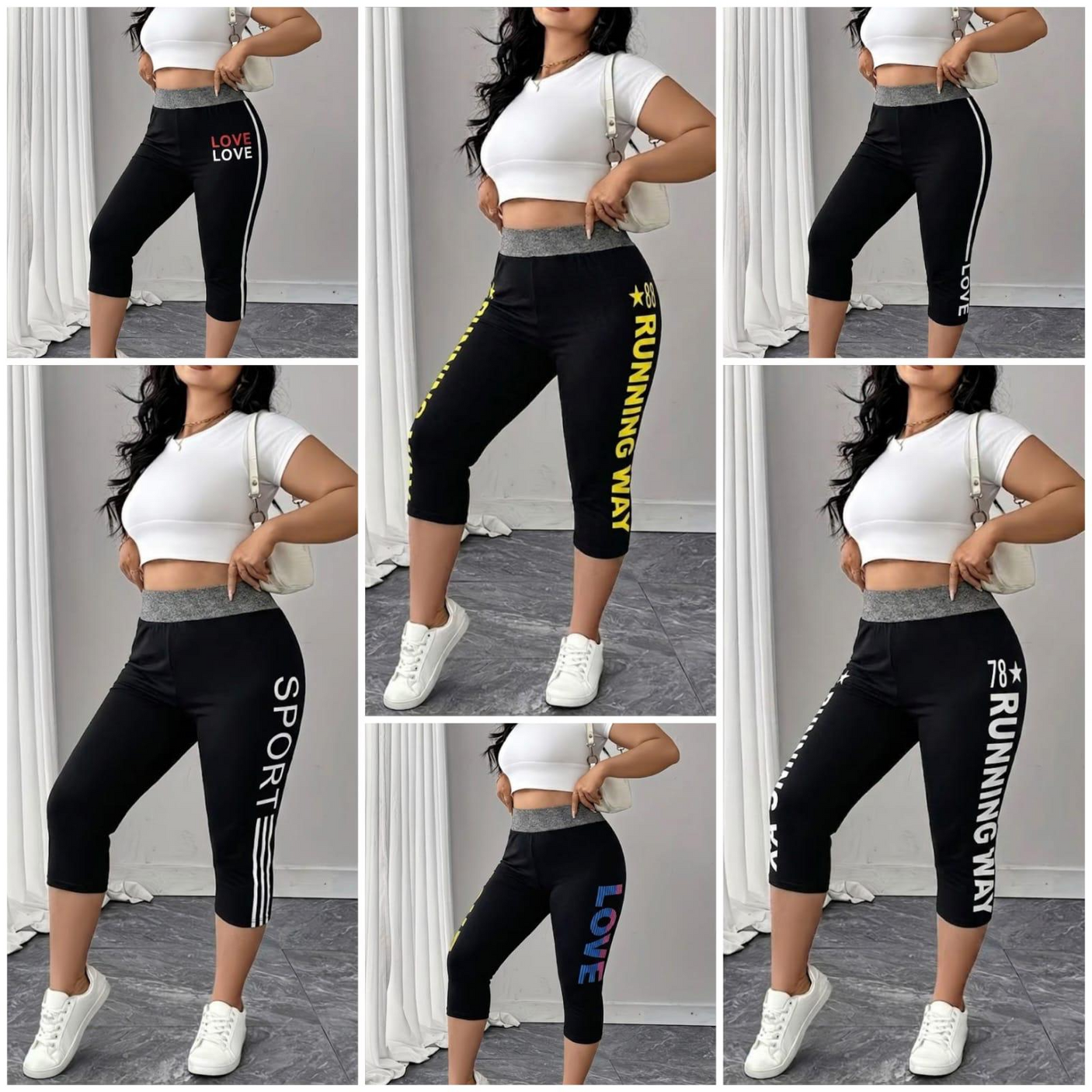 Women's Multi Purpose Gym & Jogging Shorts BDX-37#