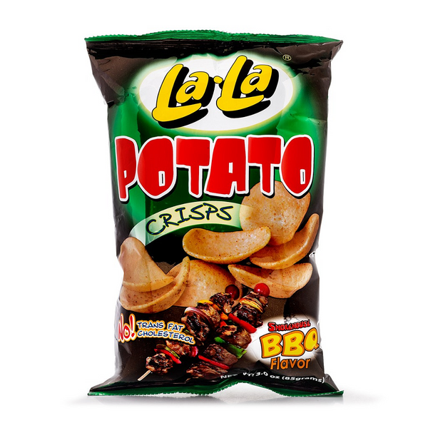 La La Potato Crisps Smokehouse BBQ Flavor - 85g