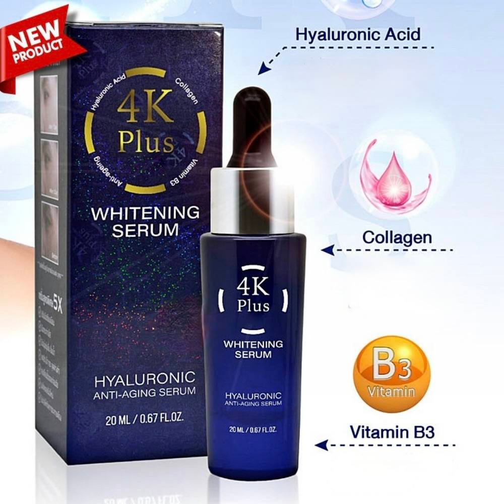 4K Plus Brightening Hyaluronic Anti-Aging Thailand Serum - 20ml