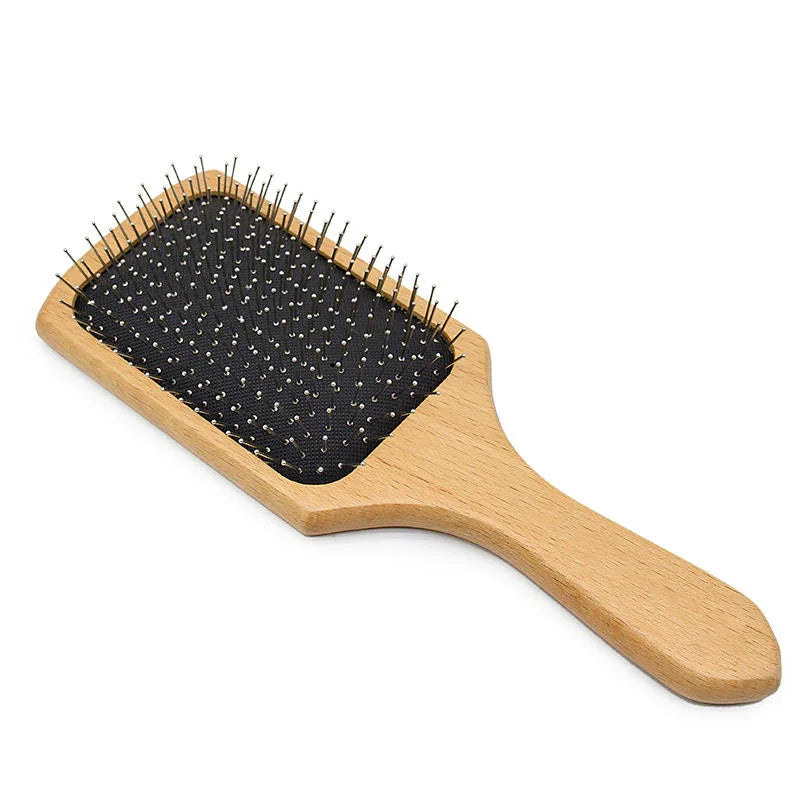 Wooden Comb Air Cushion Hair Brush