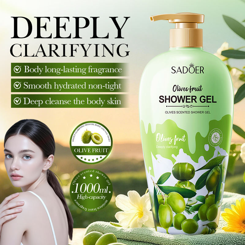 Sadoer Olive Scented Shower Gel - 1000ml
