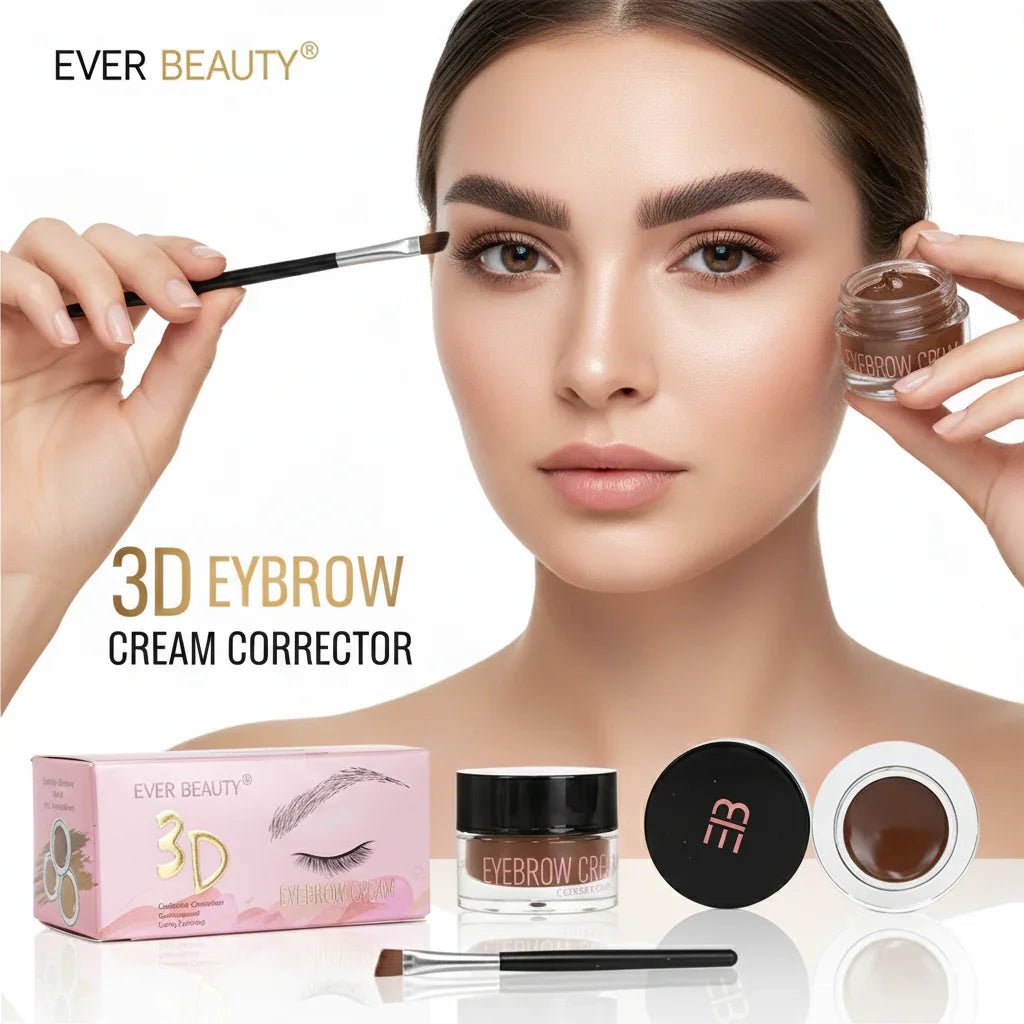 Ever Beauty 3D Eyebrow Cream Corrector - 5g