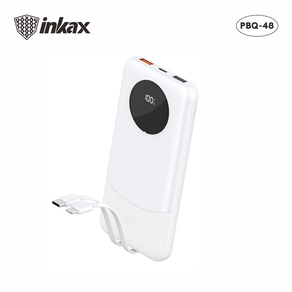 inkax Fast Charging 10000Mah Power Bank PBQ-48