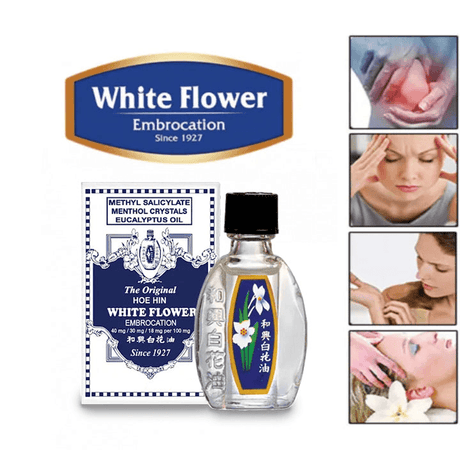 White Flower The Original HOE HIN Embrocation Oil - 10ml