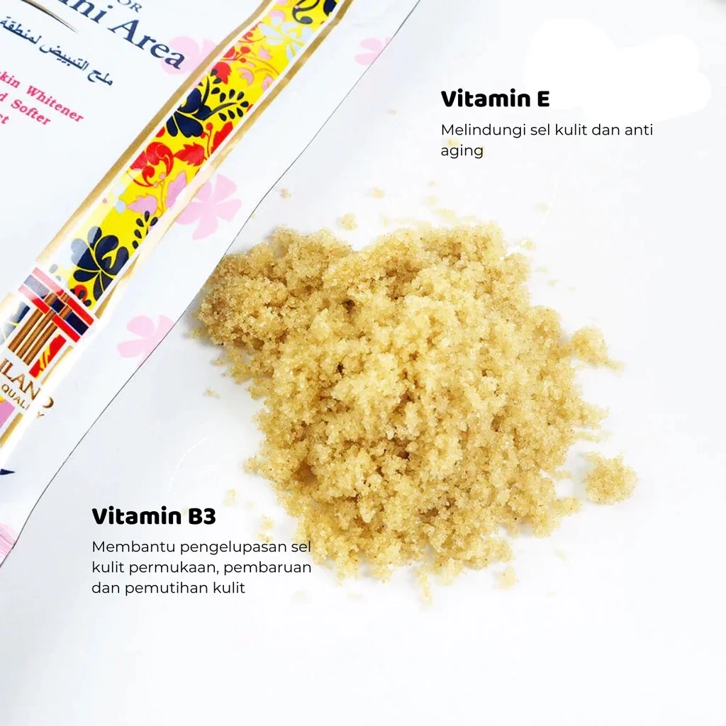 Yoko Armpit & Bikini Area Spa Salt Body Scrub - 220g