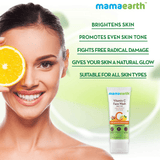 Mamaearth Vitamin C Face Wash With Vitamin C & Turmeric - 100ml