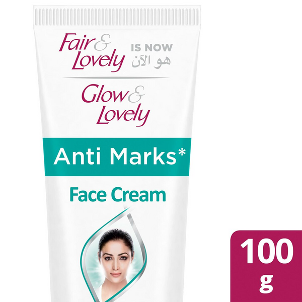 Glow & Lovely Face Cream Anti-Marks Spot-Less Glow - 100g