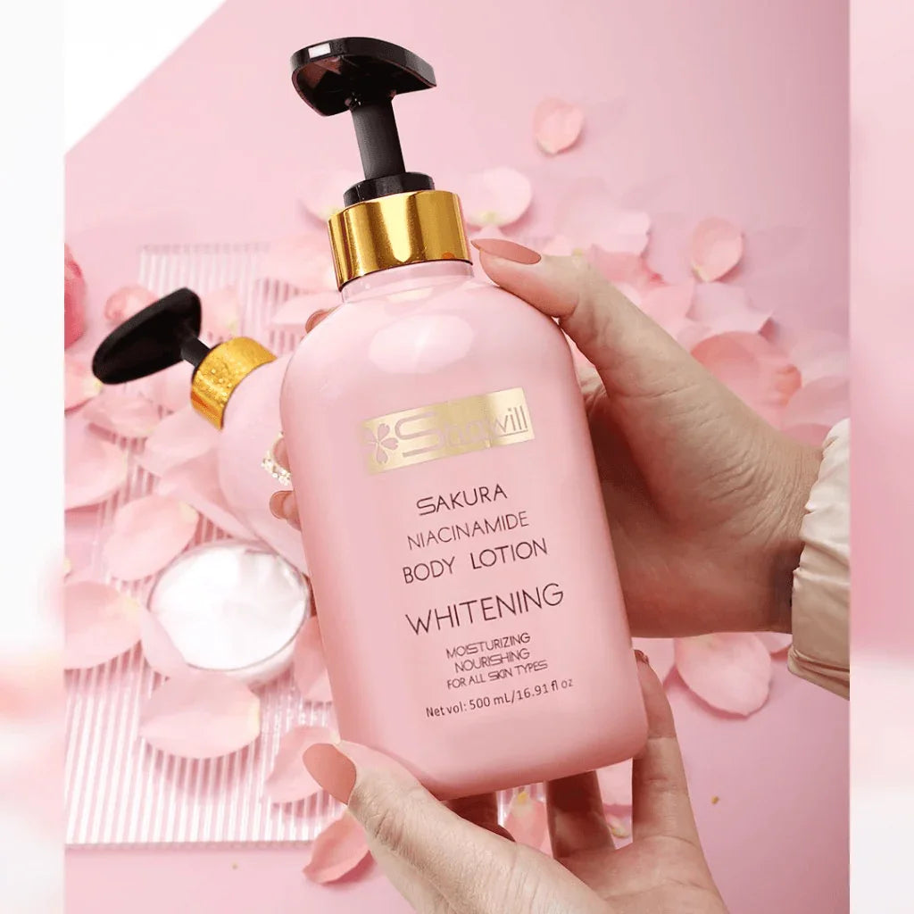 Shawill Sakura Niacinamide Brightening Body Lotion - 500ml