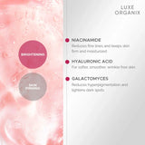 Luxe Organix Rosewater Soothing Gel Korea - 100ml
