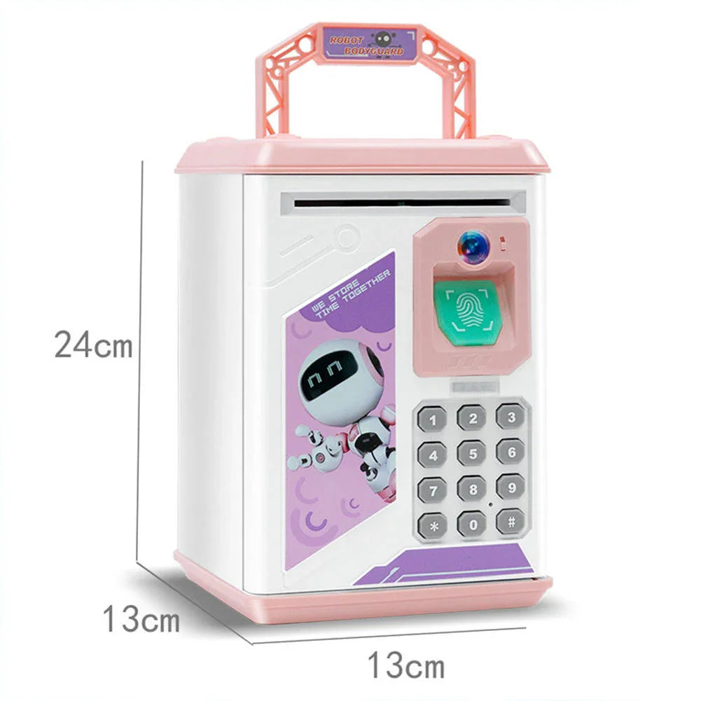 Robot Bodyguard Fingerprint Piggy Bank - 906R