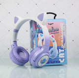 سماعة رأس لاسلكية RGB Light Cat XY-236
