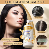Sadoer Collagen Anti-Dandruff Fluffy Shampoo - 500ml