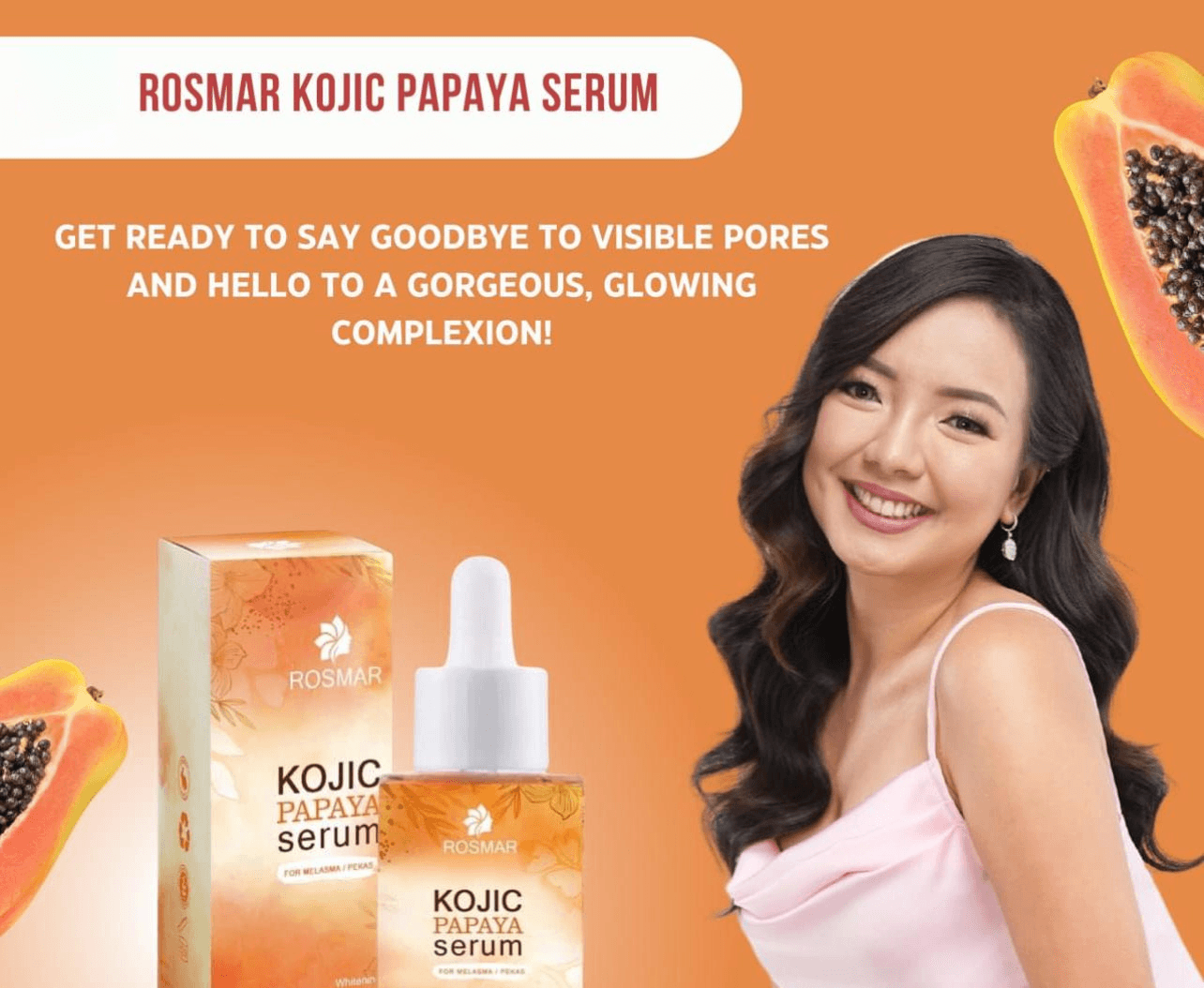 Rosmar Kojic Papaya Serum - 30ml