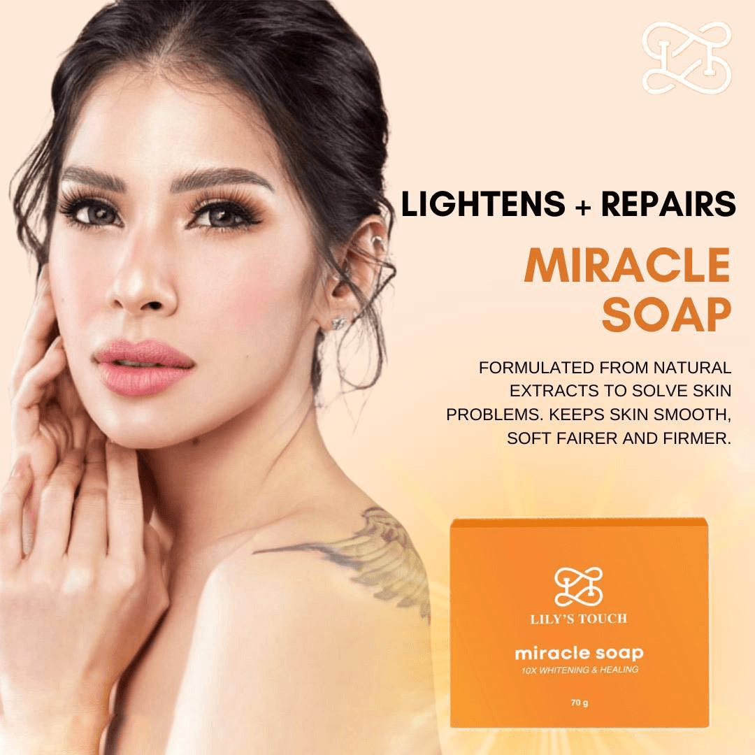 Lily's Touch Miracle Soap 10X Brightening & Healing - 70g