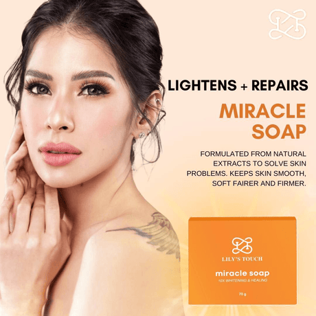 Lily's Touch Miracle Soap 10X Brightening & Healing - 70g