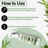 Kazima Rosemary Water Spray Hair Mist - 200ml