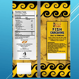 Chick Boy Fish Cracker Hot & Spicy + Salt & Vinegar - 2 × 100g (Offer)