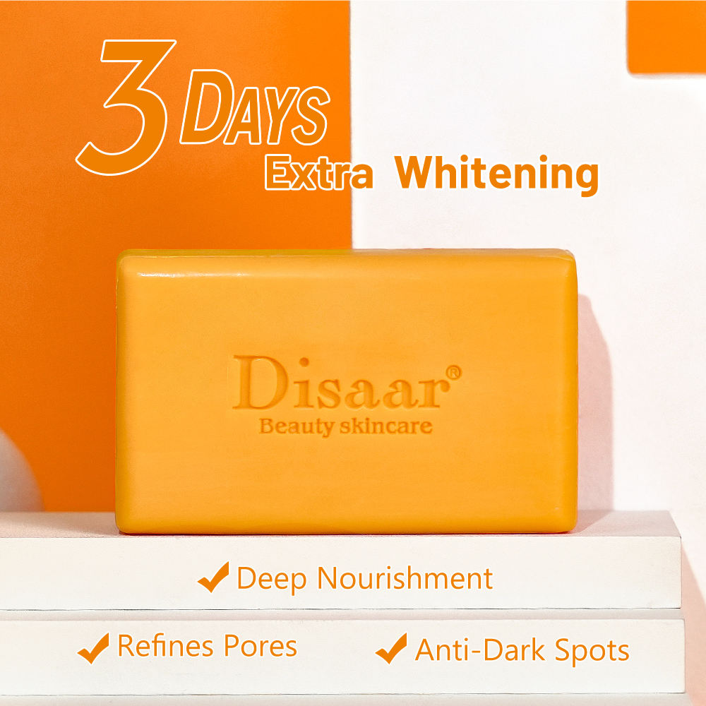 Disaar Turmeric Super Brightening Essential Soap - 200g