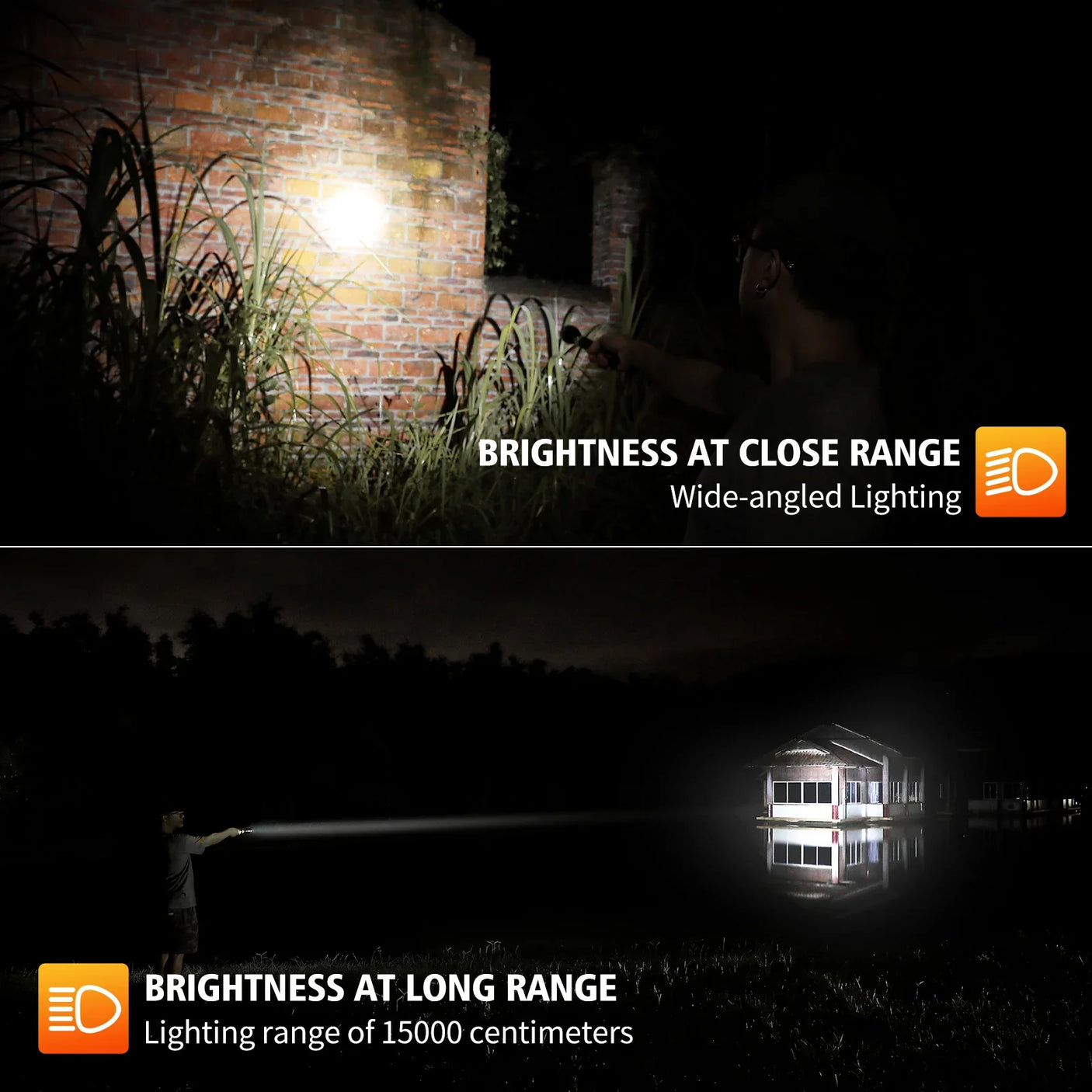 Players Japan 2 In 1 Rechargeable Flashlight Family Pack PL-DC-230Pro